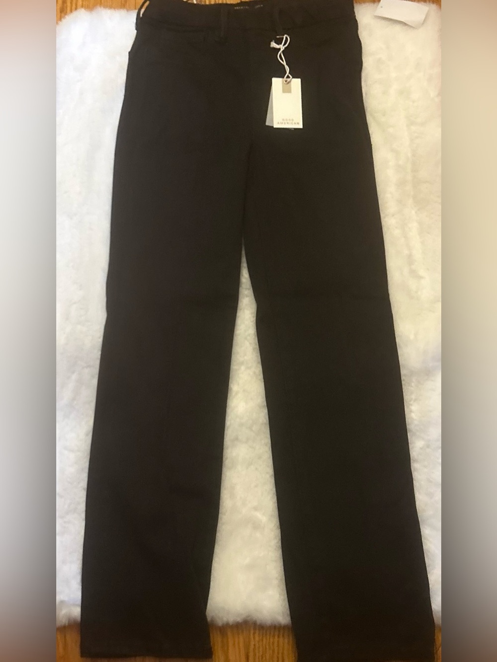 Good American Black Flare Jeans